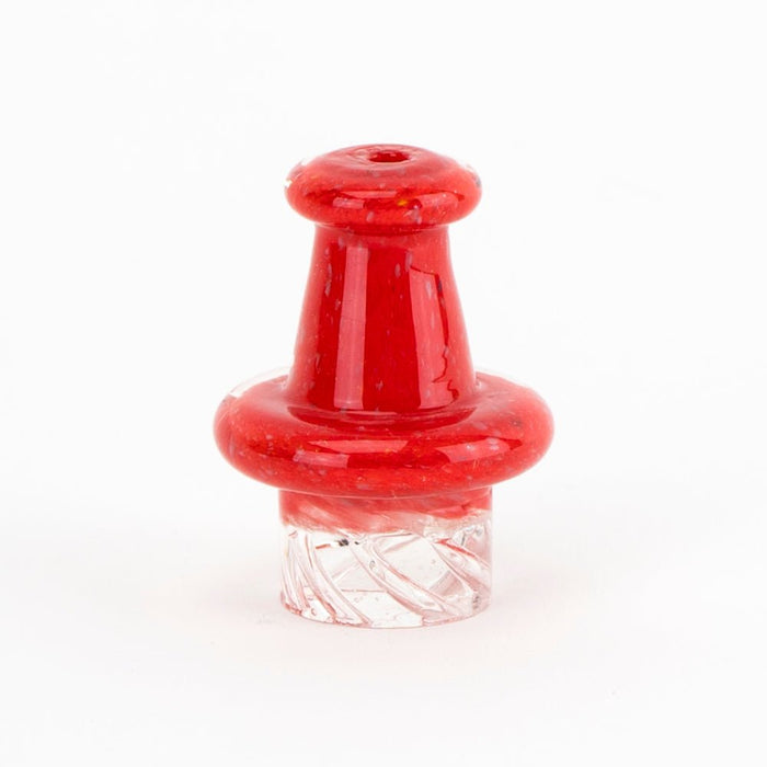 Aqua Works Glass Silo Spinner Carb Cap - Empire Smokes