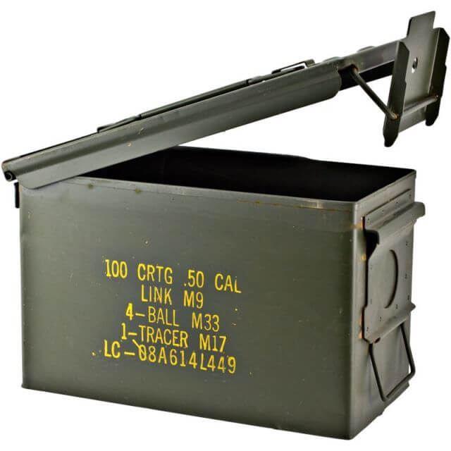 Authentic US Military 50 Cal Ammo Can *REAL DEAL*