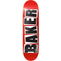 BAKER BRAND LOGO BLACK 8.38" SKATEBOARD DECK
