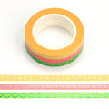 Light Green and Yellow