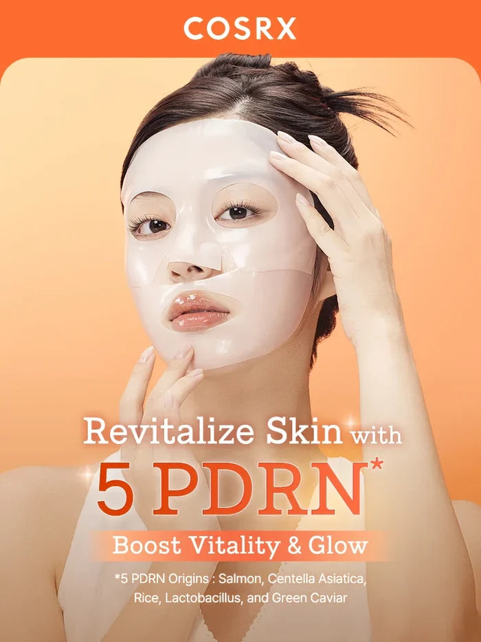 COSRX 5 PDRN Hyaluronic Acid Vital Hydrating Hydrogel Mask - DOKAN