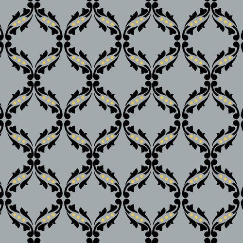 DARK ROMANCE - PEA GREY (4 YARDS)