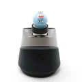 Empire Glassworks  Blue Twins Puffco Peak Glass Carb Cap