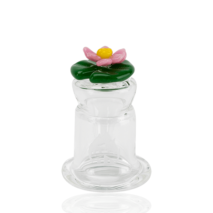 Lotus Pad Bubble Cap Empire Glassworks