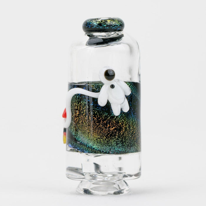 Across the Universe Pivot mouthpiece with a tiny astronaut glass detail