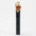 Front view of Save the Bees Puffco Pivot Glass Mouth Piece by Empire Glassworks handmade borosilicate top.