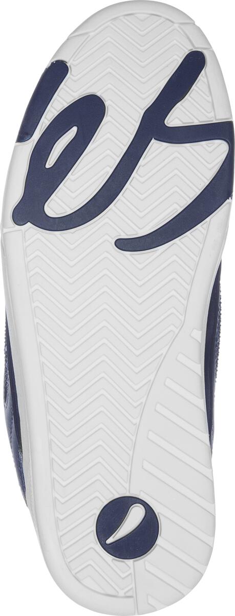 éS THE MUSKA NAVY WHITE SKATE SHOES