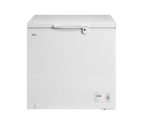 EVEREST 7.1 cu.ft. Chest Freezer|front temperature control|solid top door with glass sliding|aluminum inner cabinet|clean back design|LED light|handle with key lock|2.8ft.|32kg|ETCF071L/M