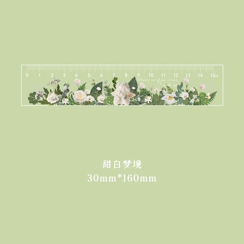 Floral Garden Rulers - Original Kawaii Pen