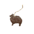 Fluffy Pup Ornament