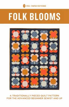 FOLK BLOOMS QUILT