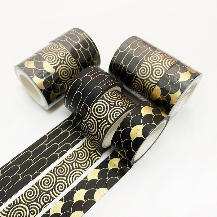 Gold Foiled Nature Washi Tape Set