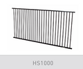 Homesafe Aluminium Flat Top Pool Fence Panel - 2400 x 1200mm PRIMROSE - Image 1