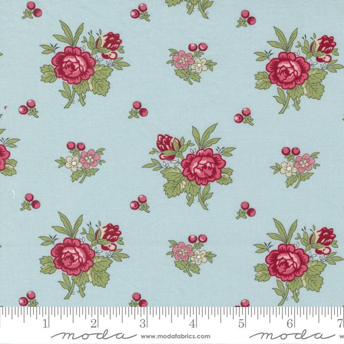 I BELIEVE IN ANGELS - HEAVENLY FLEURS ROSES (4 YARDS)