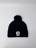 Imperial Cloudspin Beanie w/Patch- Solid Black