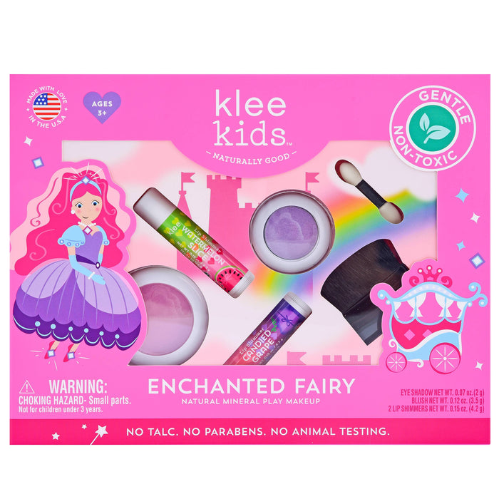Klee Naturals - Crystal Palace Fairy - Klee Kids Play Makeup 4-PC Kit: Crystal Palace Fairy