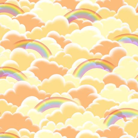 LAST CHANCE - I'LL BE A SUNBEAM - RAINBOWS AND CLOUDS (2 YARDS)