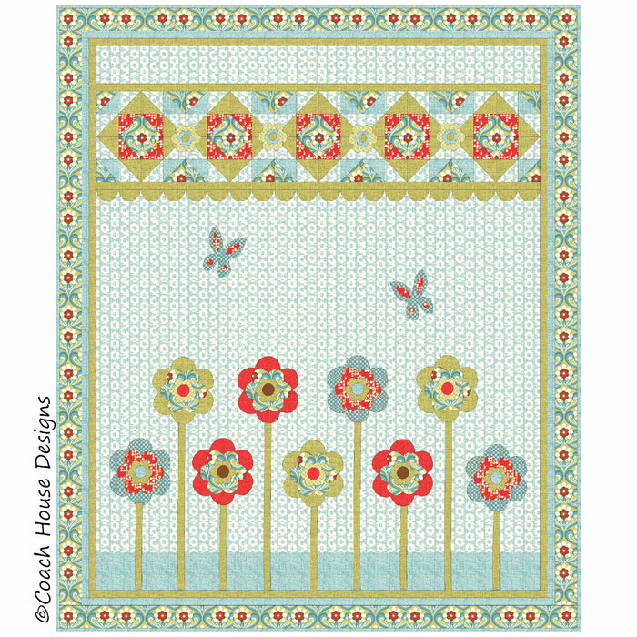 Maids in a Row Downloadable PDF Quilt Pattern