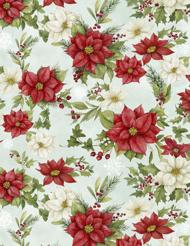 MEDLEY IN RED - POINSETTIA ALL OVER (4 YARDS)
