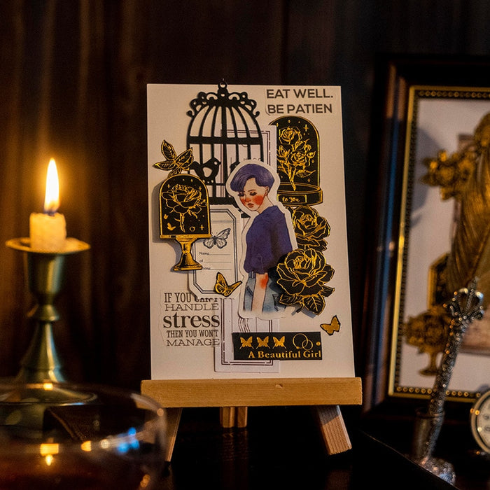Meteor Garden Series Large Gold Foiled Stickers - Limited Edition