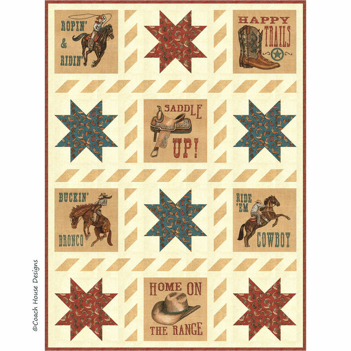 My Buckaroo Downloadable PDF Quilt Pattern