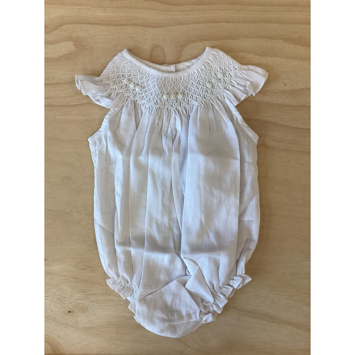 Old Bunch | Smock Linen Playsuit