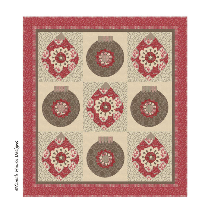 Ornaments Downloadable PDF Quilt Pattern