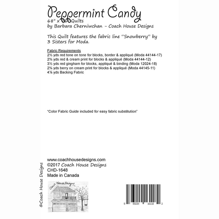Peppermint Candy Downloadable PDF Quilt Pattern