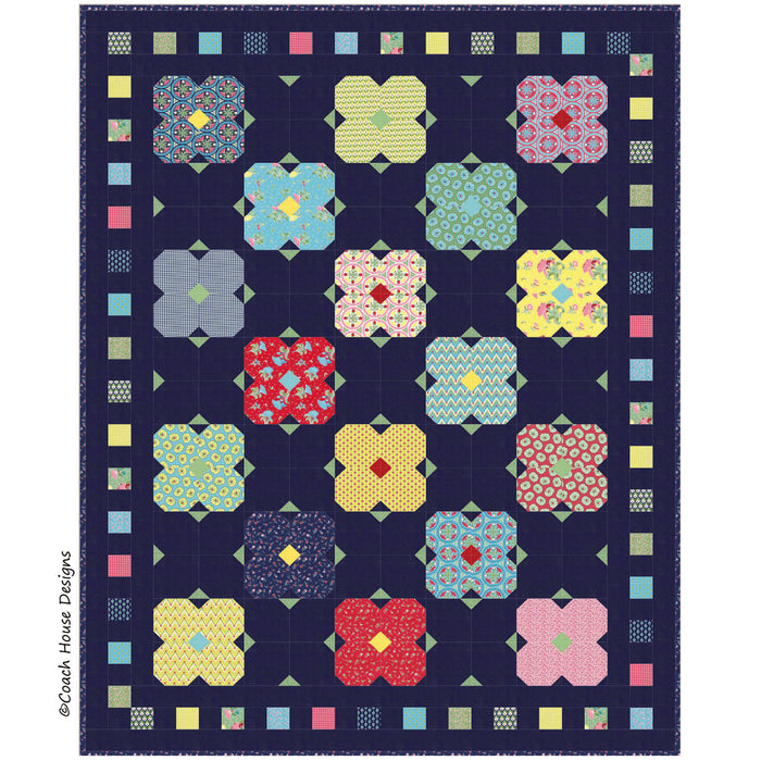 Petals Downloadable PDF Quilt Pattern