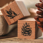 Phases of Moon & Plant Atlas Rubber Stamp Set (7pcs)
