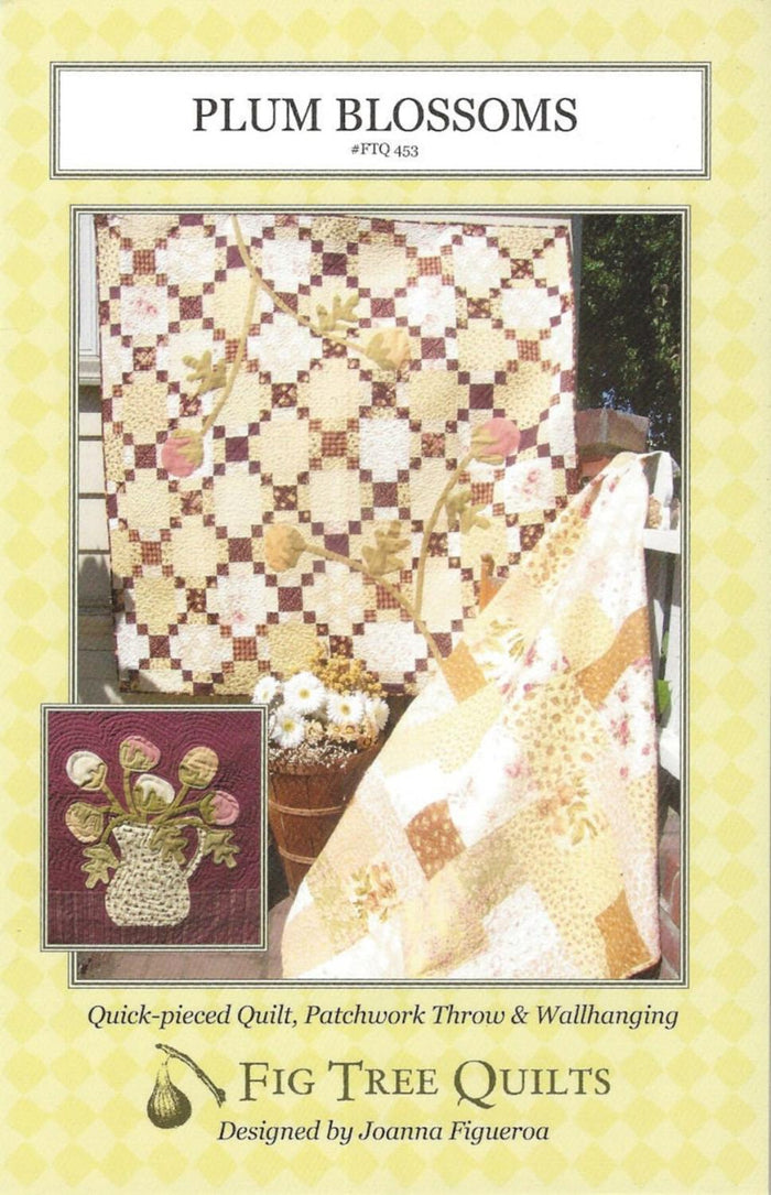 PLUM BLOSSOM QUILT PATTERN