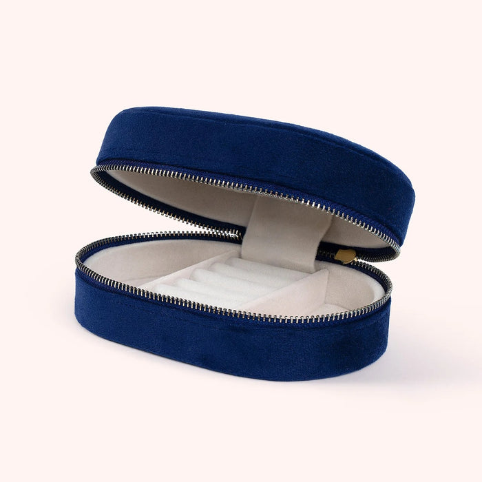 Powder Oval Jewelry Box