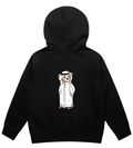 Premium Kids Personalized Black Hoodie - Ultra Soft 320 GSM Kuwaiti