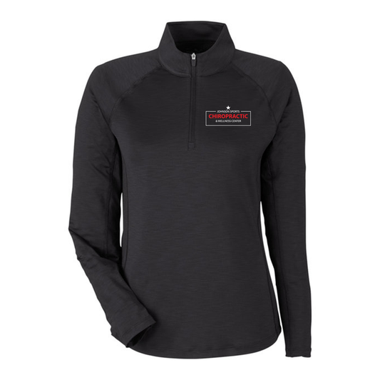 Puma Golf Ladies' You-V Quarter-Zip, Screen Print