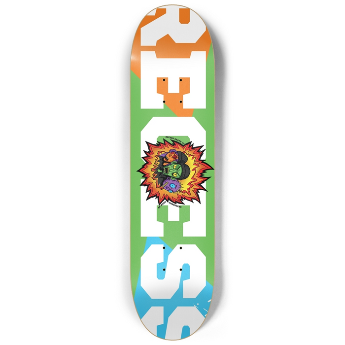 Recess Crew 66 Flame Sketch Deck 8.25