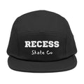 Recess Skate Co Embroidered 5-Panel Cap