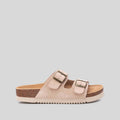 Sandalia bio piel doble hebilla beige XTI