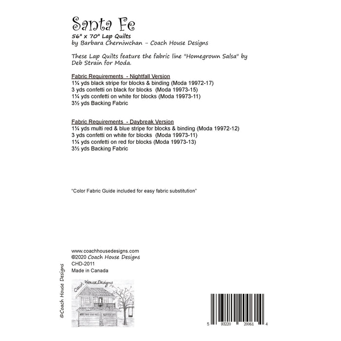 Santa Fe Downloadable PDF Quilt Pattern
