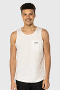 TEAMLTD Mens Pocket Tank White