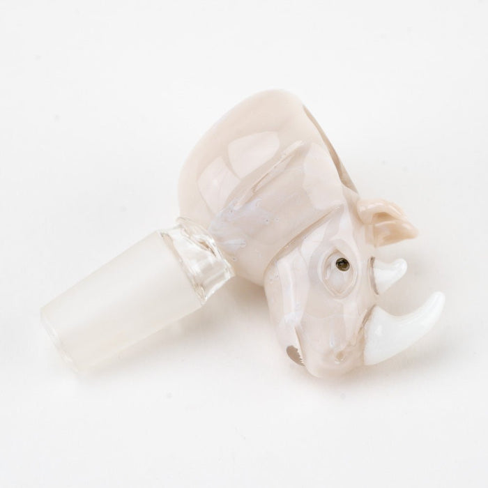 White Rhino Bowl Piece
